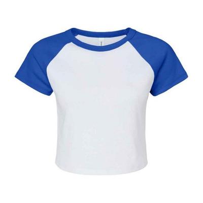 Womens/Ladies Raglan Crop T-Shirt