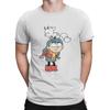 Men T-Shirt Cartoon Funny Cotton Tees Short Sleeve H-Hilda Cartoon T Shirts O Neck Clothing Unique