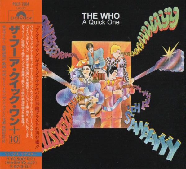 

CD WHO - A Quick One POCP7064 POLYDOR 1995 Japan Rock Used
