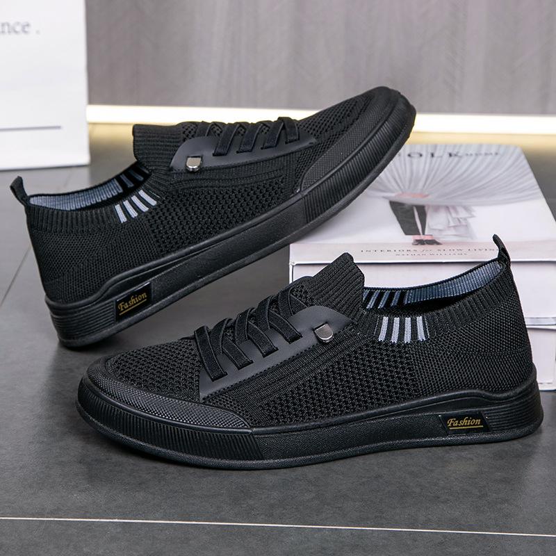 Casual Sports Shoes for Men  Lazy People Wear Board Shoes Soft Soled Comfortable Single Shoes