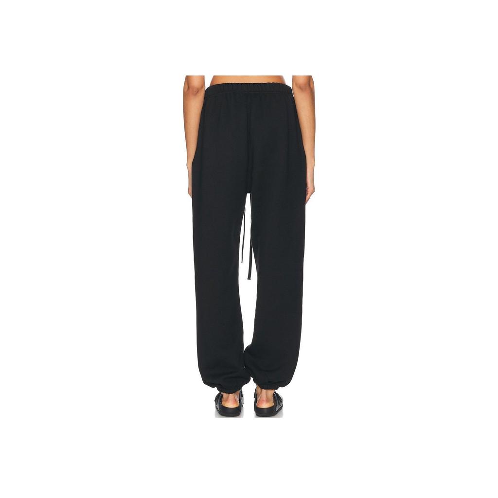 Fear of God Essentials Fleece Sweatpant Black Women Bottoms 130BT245160FW