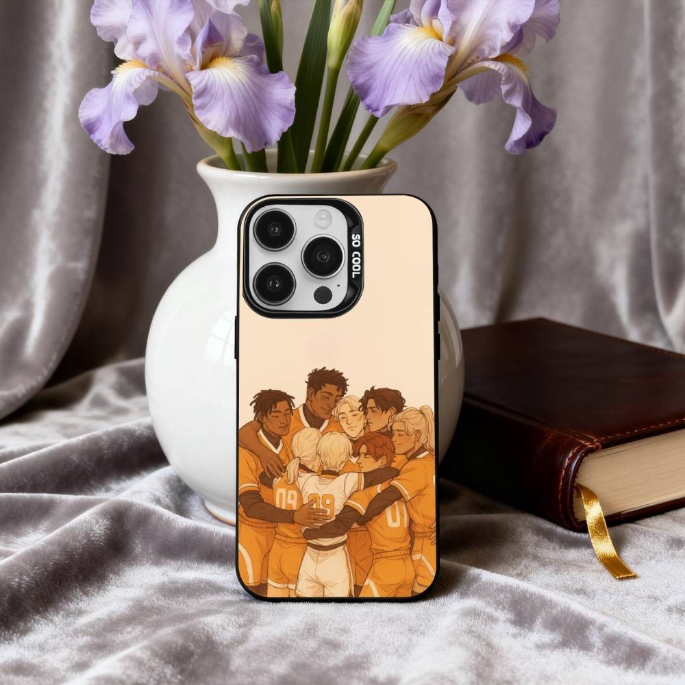 T-The F-Foxhole C-Court AFTG Phone Case For iPhone17,16,15,14,13,12,11 Plus,Pro Max Black Candy silver phone case