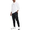 Nike Therma Fit Elastic Waist Jogger Knit Pants With Letter Print Splicing Men Bottoms Black DD2122-010