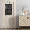 Felt Jewelry Hanging Organizer Wall Mounted Necklaces Earrings Large Capacity Storage Holder Women Girls Bedroom Door Back Rack
