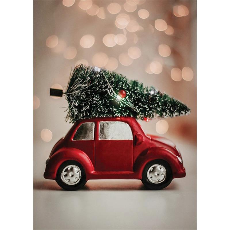 Christmas Collection Canvas Print Art Santa Christmas Tree Deer Poster Canvas Wall Art Picture Unique Home Decor Christmas Gifts