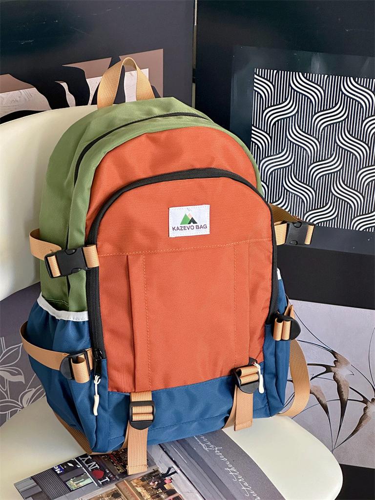 Casual Backpack For Students With Padded Shoulder Straps And Large Capacity For School Use