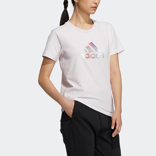 (WMNS) Adidas Fi Bos T-Shirt Asia Sizing 'White' Women's HF0035