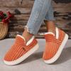 Customizable Cross-Border Cotton Shoes for Men and Women - Non-Slip Indoor/Outdoor Slippers with Heel Cover
