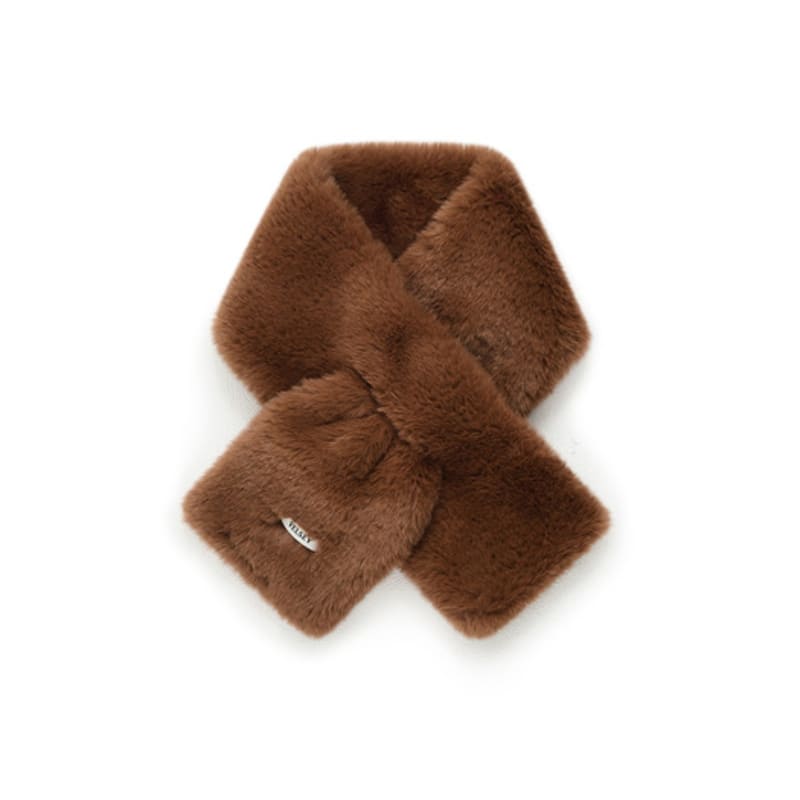 Fular Velsey din Blană Artificială Solid [MARO]