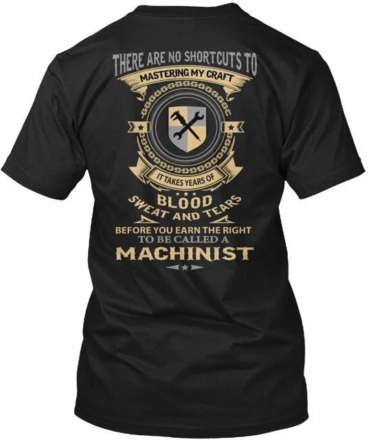 MACHINIST PROUD Tee T-Shirt Made in the USA Size S to 5XL L