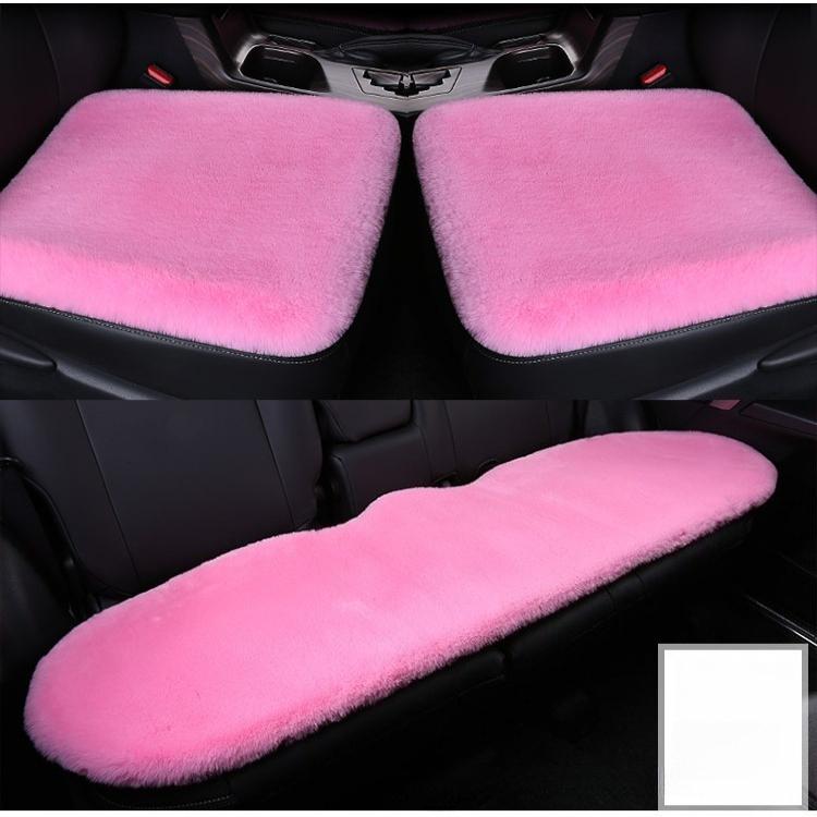 1Pc Thickened Winter Car Plush Seat Cushion, Warm Seat Cushion, Office Seat Cushion