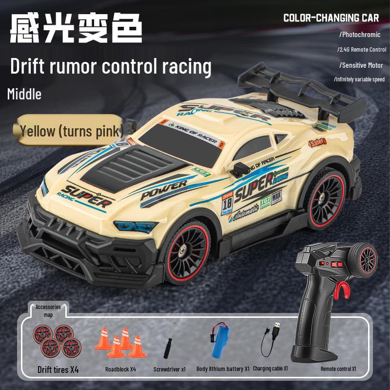 2.4G Remote Control High-Speed Off-Road Drift Car - 4WD Toy for Boys