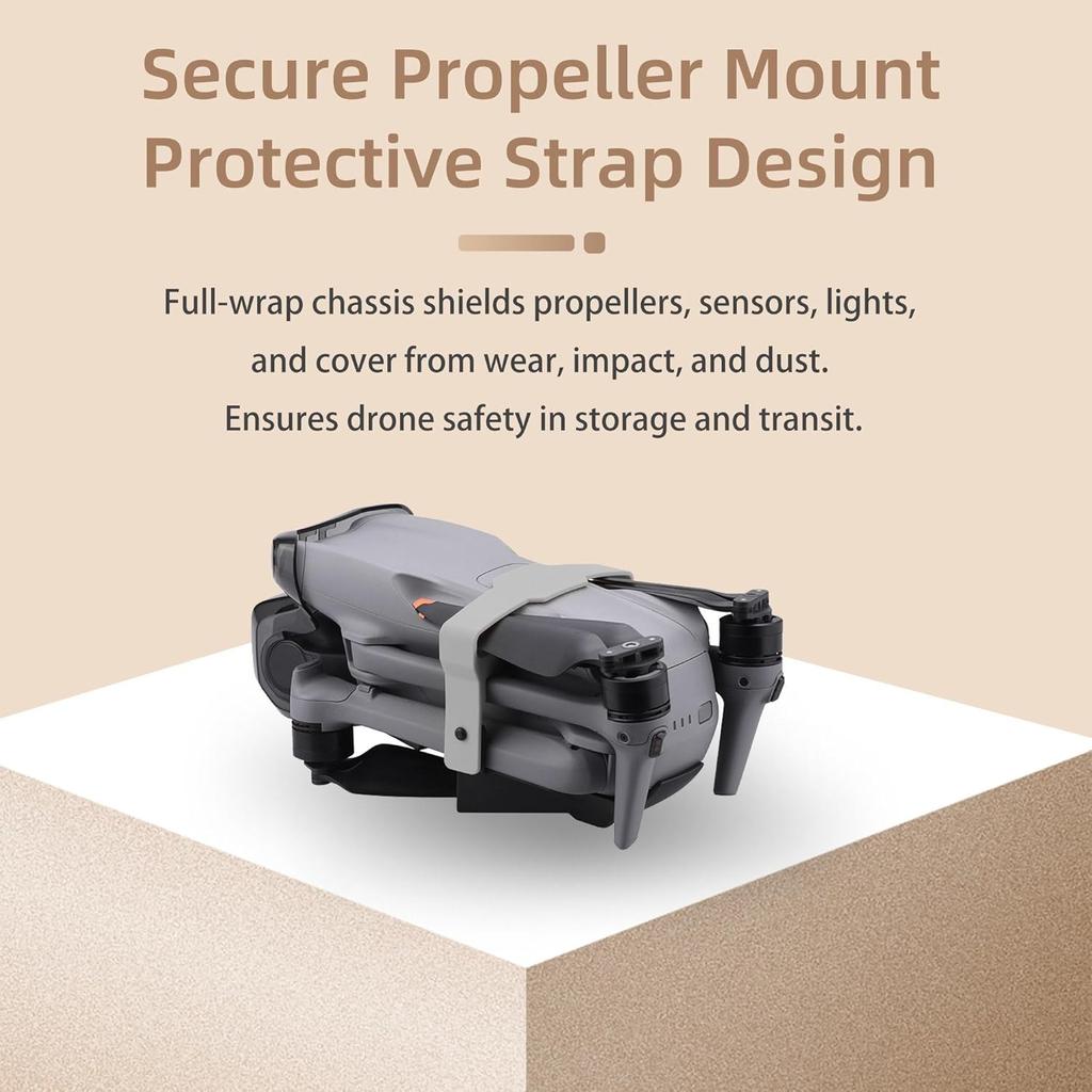 Propeller Holder for DJI Air 3s / Air 3 Accessories: Propellers Blade Strap Protector, Stabilizer, Fixator with Quick Release for Enhanced Protection