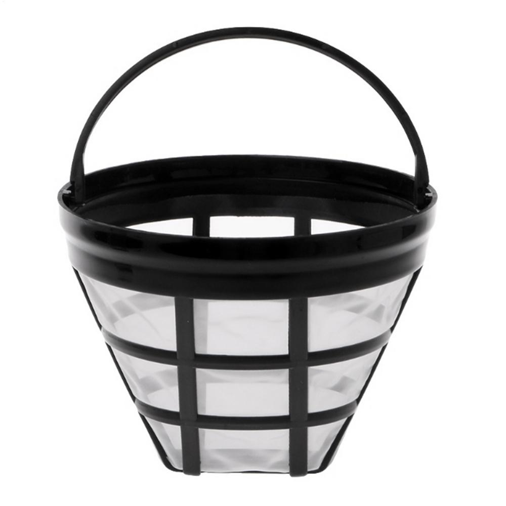 

Coffee Mesh Filter Kitchen Gadget Coffee Machine Strainer MeshBrewer Tool Coffee Filter Coffee Maker Refillable Basket Cup Style чорний