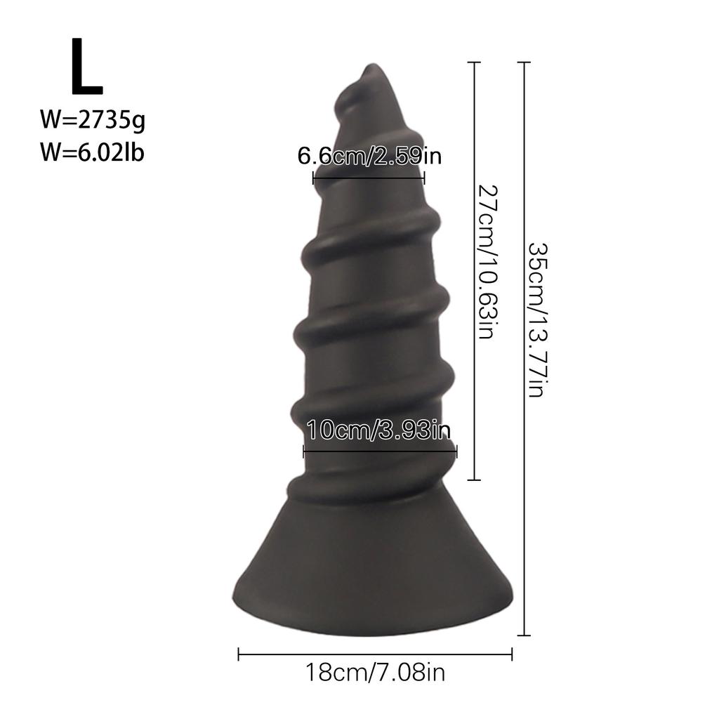 Dehnbarer Silikon-Analplug für Männer und Frauen Großer Buttplug Dilator 18+ Sexprodukt für Erwachsene Fisting