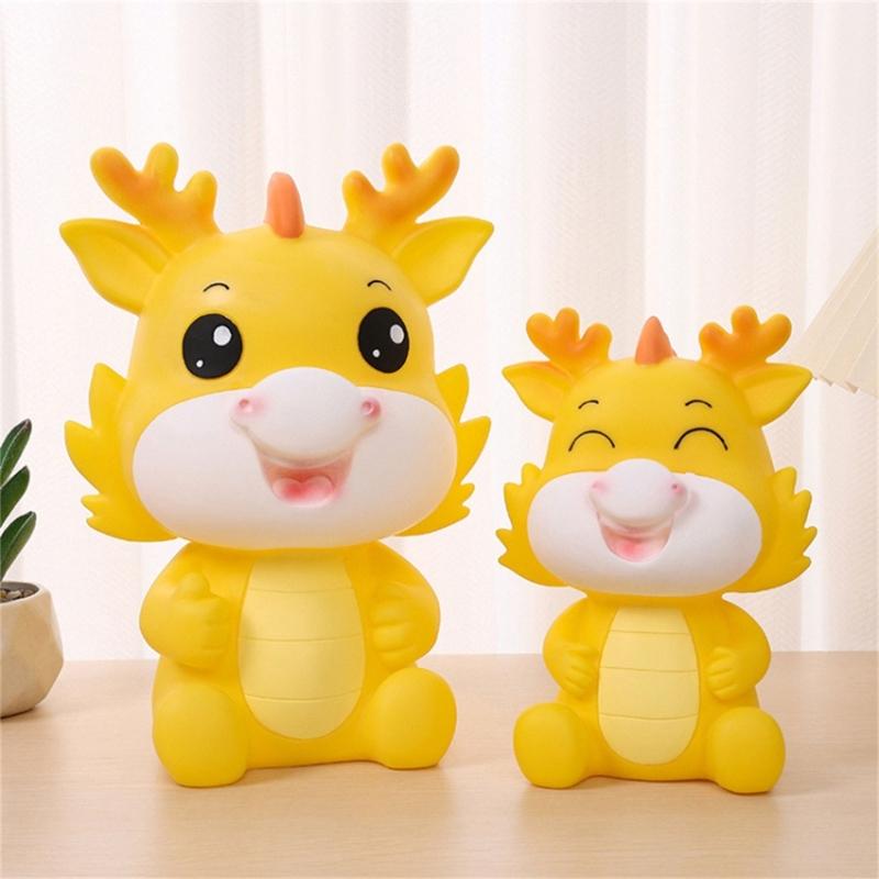 Pușculițe Dragon Cutie pentru Economii Recipient Multifuncțional Accesoriu pentru Copii Băiat Cadou Unic pentru Economii