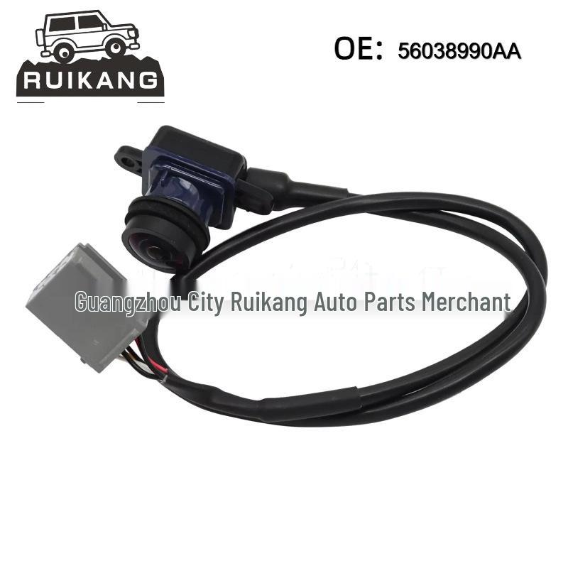 Rearview Reverse Camera for 2013-2016 Dodge Dart (56038990AA) Plastic