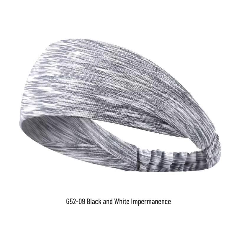 Полосатая спортивная повязка на голову Tingbai, 2 шт.