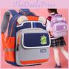 Adorable Cute Cartoon Pattern Spine Protection Backpack For 1-2 Grade Students
