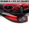 Compatible with 2020-2023 Mazda CX-4 Rear Tail Light Cover (Left/Right) for Brake, Turn, and Reverse Functions.