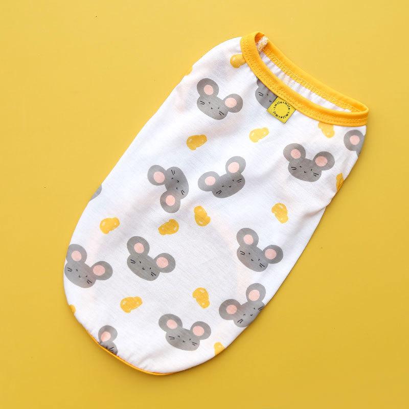 Large Dog Summer  Tank Top Outdoor Breathable Short Sleeve Big Dog  Pet Teddy Cat Clothing T-shirt Dog Shirt  Puppy Clothes