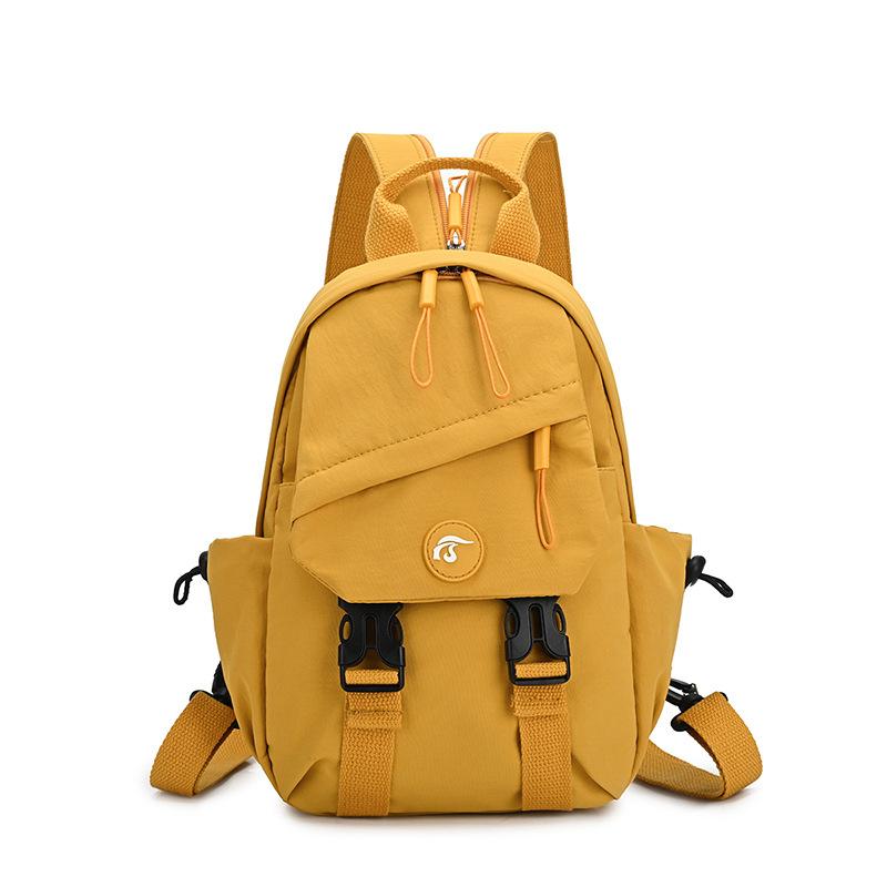 Sac à dos multifonctionnel pour femme Grande capacité Sac bandoulière poitrine pour extérieur et trajet