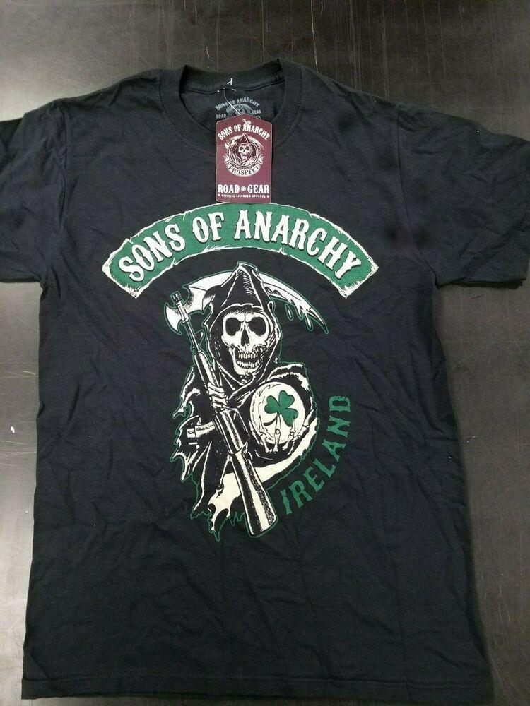 

Футболка с двусторонним принтом Sons Of Anarchy Ireland Reaper