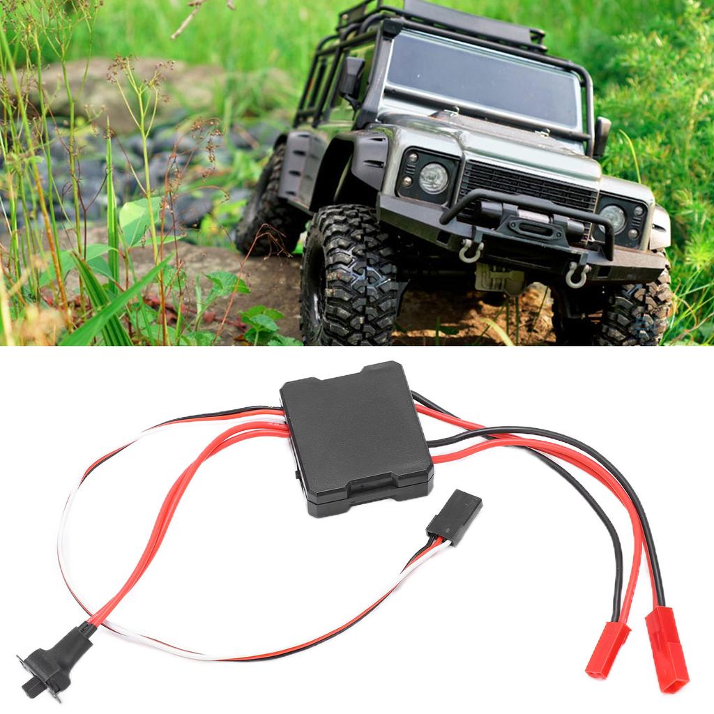 Electronic Speed Controller Waterproof Black Brushed ESC 40A for 1/16 RC Car 1/18 RC Car Upgrade