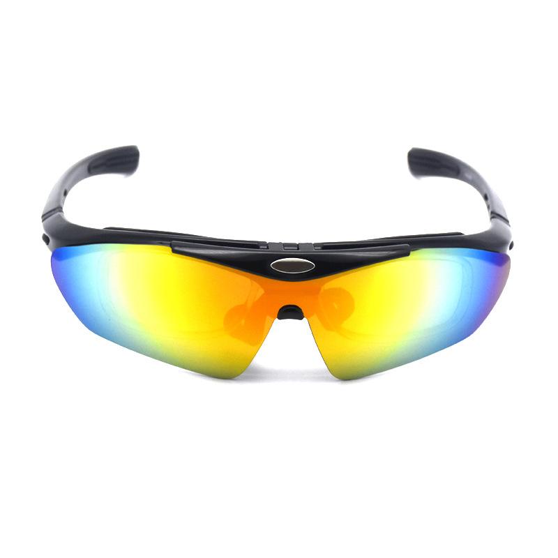 Outdoor riding glasses Classic polarized rotating bicycle goggles with myopia frame goggles set