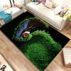 3D Seabed Underwater World Dolphin Turtle Area Rug,Carpet Rug for Living Room Bedroom Sofa Doormat,kids Play Non-slip Floor Mat