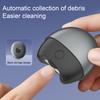 3-In-1 Automatic Electric Nail Clipper with Light Kids Adults Seniors Nail Trimmer Adjustable Speed Baby Manicure Grinding File Fingernail Cutter