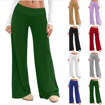 Women's Straight Pants Fashion Casual Pants Nine Point Harlan Pants
