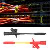 P5005 2pcs Fully Insulated Quick Piercing Test Needle Hook Multimeter Testing Probes 4mm Socket