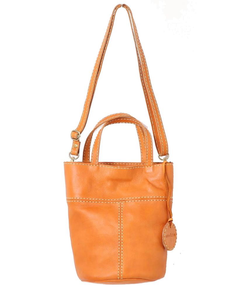 ZUCCHERO Women's Genuine Leather Crossbody Bag, 2-Way Handbag, 49801