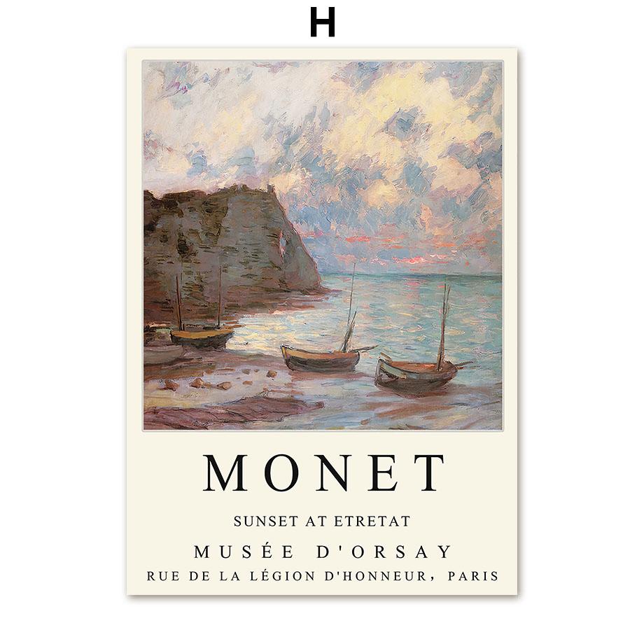 Van Gogh Abstract Landscape Prints and Posters Great Work The Starry Night Canvas Painting Decorations for Living Room Wall Art