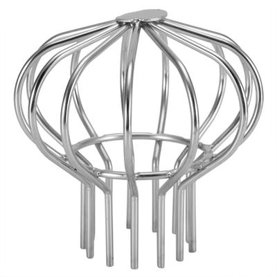 Stainless Steel Roof Drain Pipe Antiblocking Floor Drain for Indoor Yard Use(Tube 75)