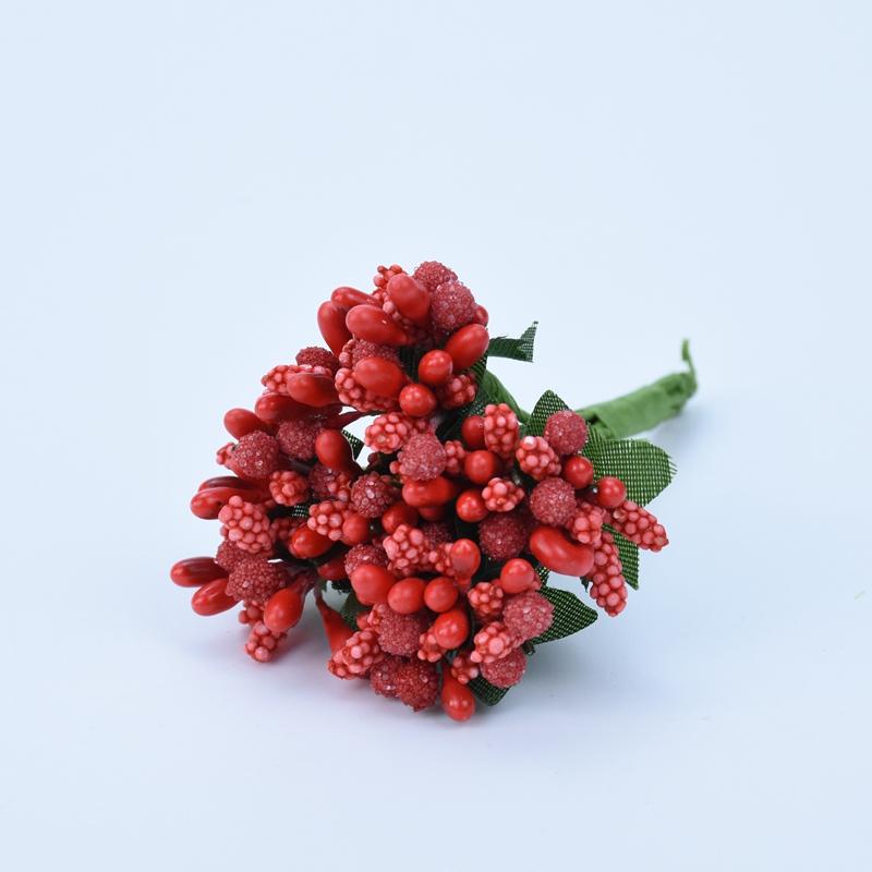 Decorative Flowers Wreaths Fake Plants Stamen Scrapbooking Festival Decoration Home Wedding Bridal Bouquets Artificial Flowers