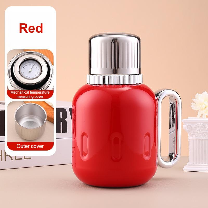 316 Insulated Kettle Large Capacity Thermos High-end Household Outdoor Office Mechanical Tea Brewing Kettle Tea Infuser