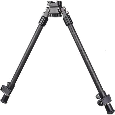 15.8-26.8 Inch Rifle Bipod Tall with Quick Detach Lever 1913 Picatinny Rail Mount for Long Range Hunting