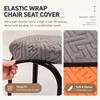 Non-Slip Bar Stool Cover Jacquard Seat Cover New Square Stool Cover  Home Furniture Protection