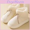 Indoor Winter Cotton Shoes For Men And Women With Waterproof Eva Sole And Antislip Features