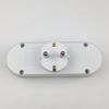 16a Eu De Plug Converter 3500w 250v Power Conversion 1 Out 3 Socket Smart Home Portable Wall Socket Suitable For Travel And Home