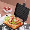 Hot Dog Toaster Nonstick Sandwich Baking Pan High Temperature Resistant Multifunctional for Breakfast Pancakes Toast Omelets