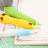 Decompression Gel Pen Slow Rebound Sponge Stress Relief Gel Pen Cartoon Squeeze Pen for Student Teacher Mental Worker