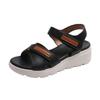 Sports sandals women's summer new flat-bottomed fashion soft-soled Velcro beach shoes women's shoes