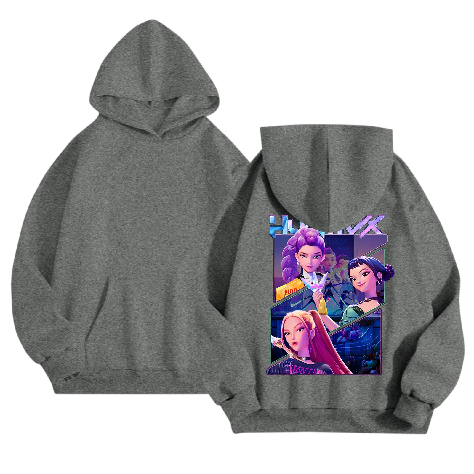 

Детский пуловер свободного кроя с длинными рукавами, модная толстовка с капюшоном 150