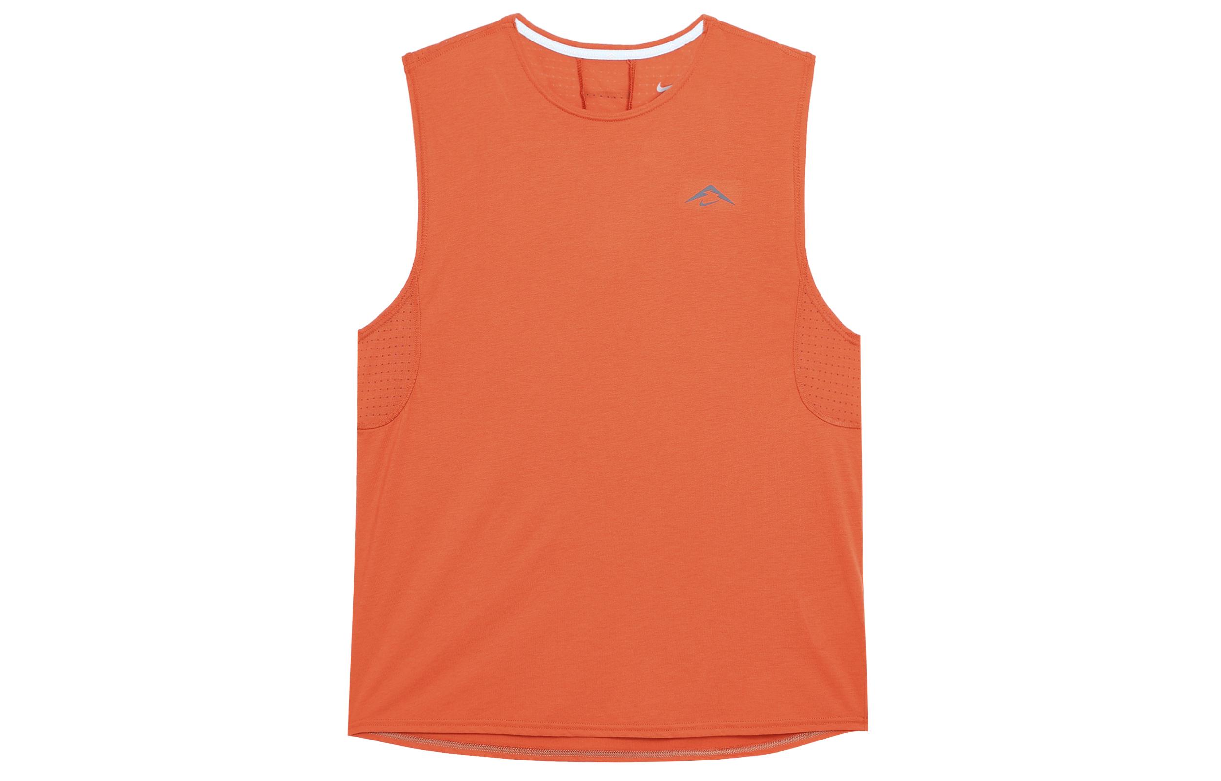 Nike Tank Tops Men s Brick Red Crew Neck Thin Other FN3310-846 S