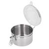 Stainless Steel Sealed Can Food Storage Container Airtight Canister for Dried Fruit Milk Powder Tea Small 900ml