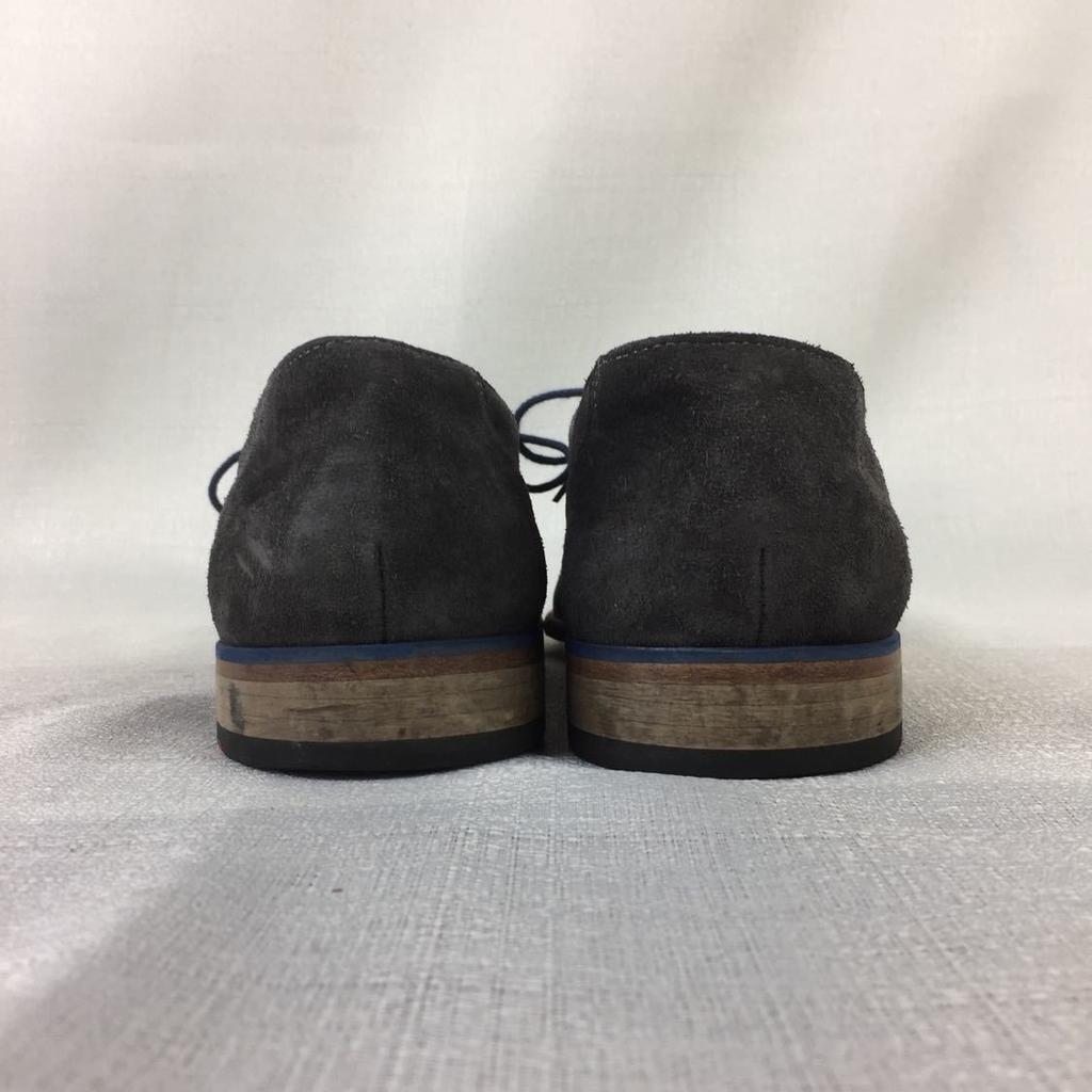Current Value 30,00050,000 JPY Made In Germany LLOYD DODGE Suede Leather Shoes Gray Size 42 26.5(USED)