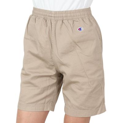 Basic Cotton Graphic Logo L C3-X520 Men's 100% Shorts, Beige,